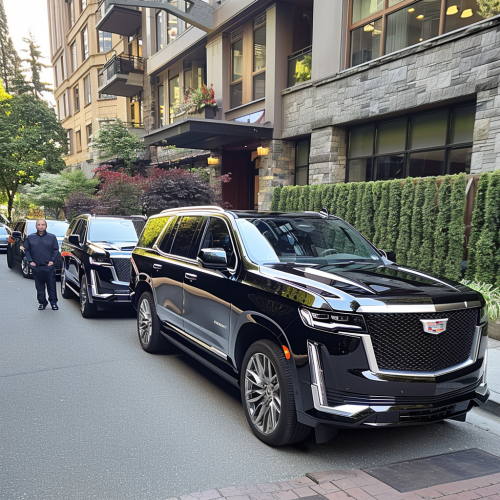 Wedding limo